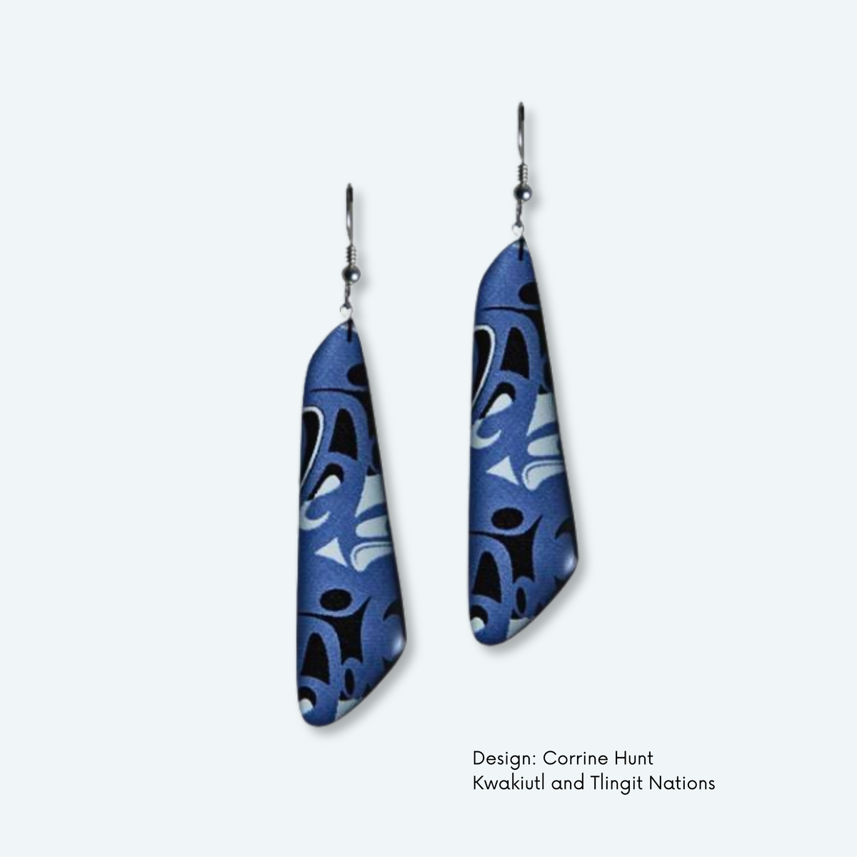Silk Inspiration Trapezoid Earrings
