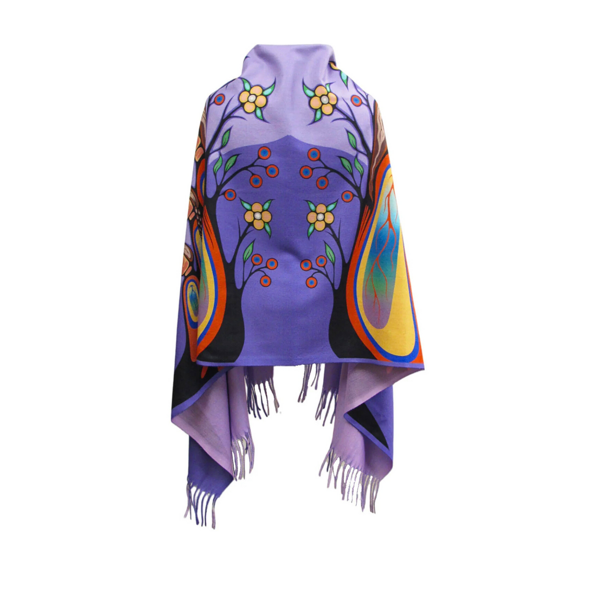 Eco Shawl w/ Contemporary Indigenous Design