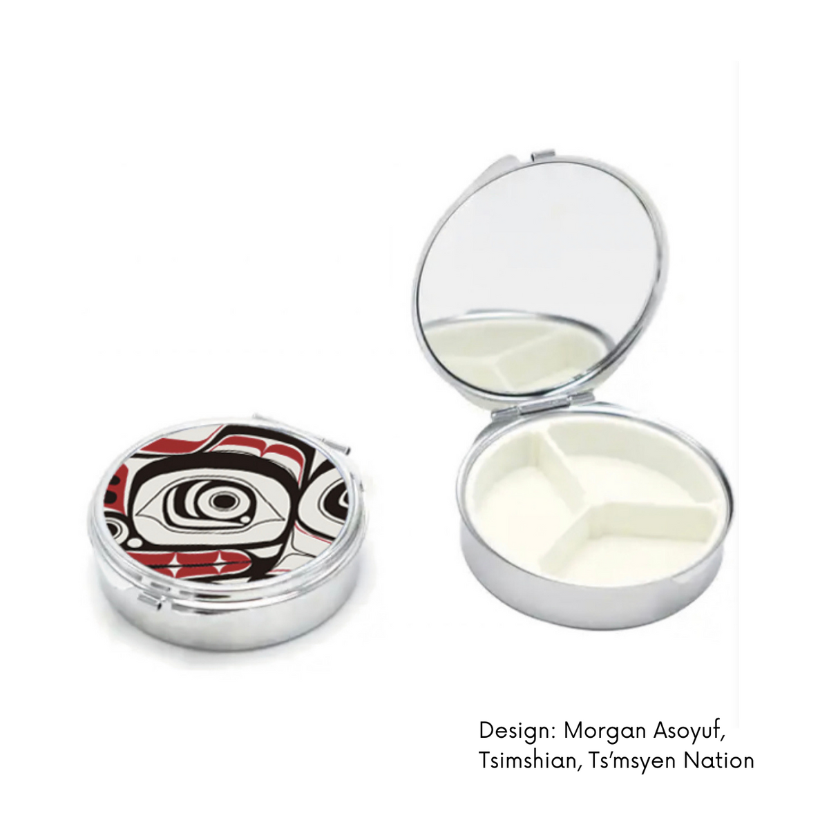 Pill Box w/ Contemporary Indigenous Design