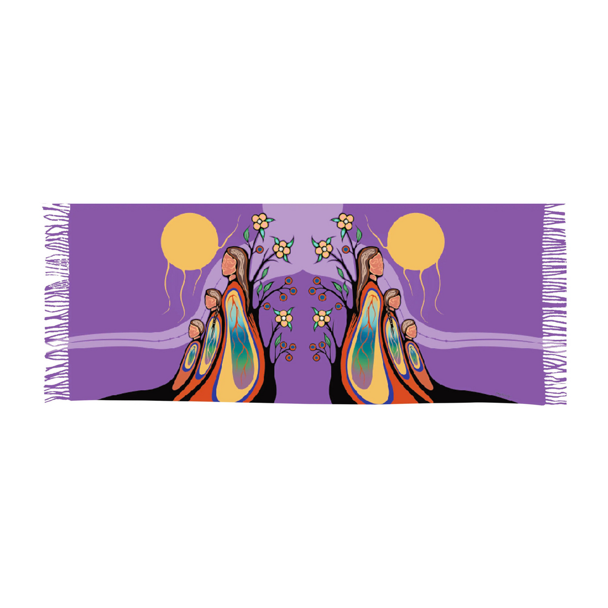 Eco Shawl w/ Contemporary Indigenous Design