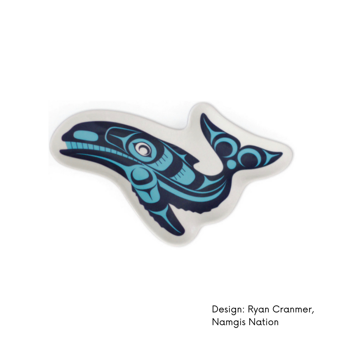 Ceramic Jewelry Dish w/ Contemporary Indigenous Design