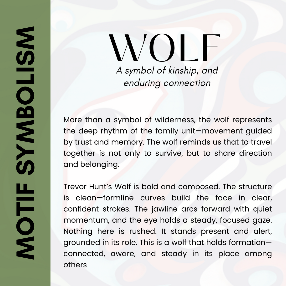 Scented Candle with 'Wolf' by Trevor Hunt (Kwakwaka'wakw Nation)