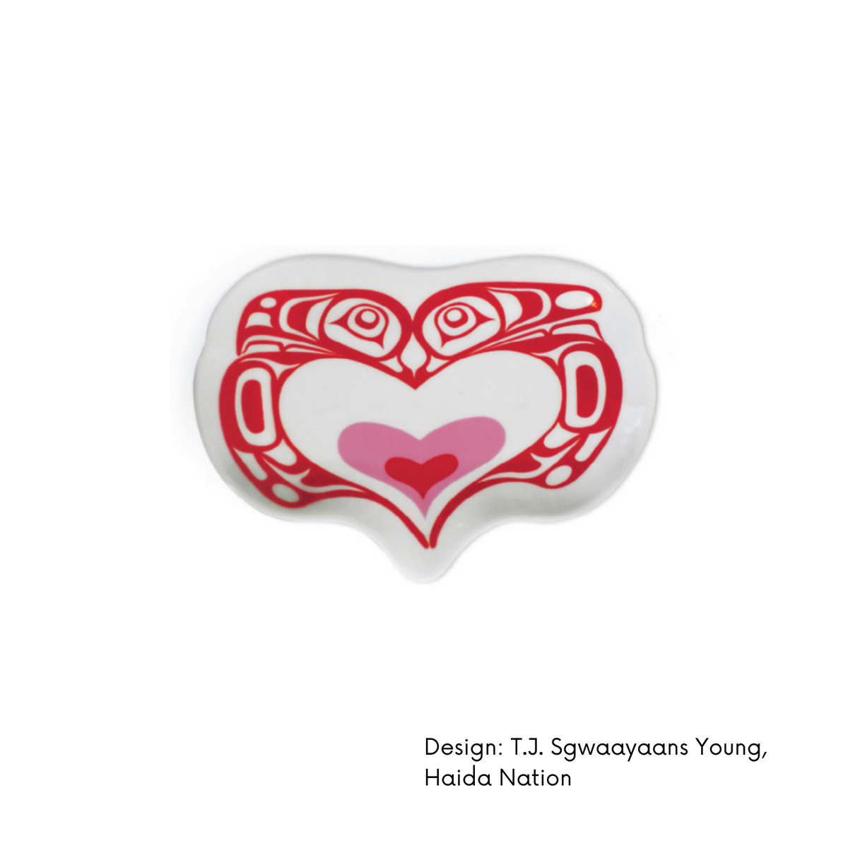 Ceramic Jewelry Dish w/ Contemporary Indigenous Design