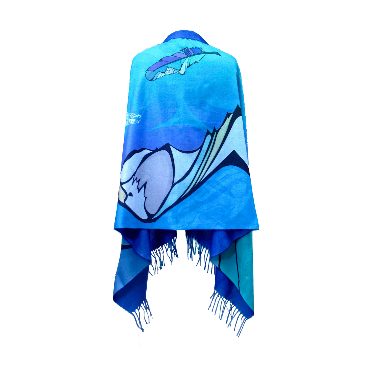 Eco Shawl w/ Contemporary Indigenous Design