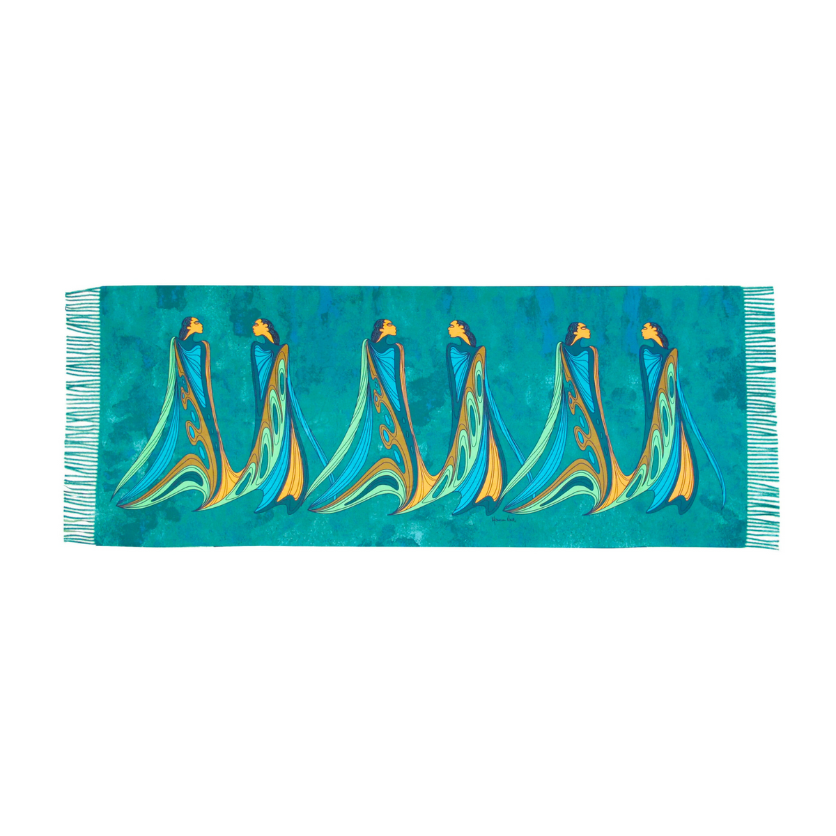 Eco Shawl w/ Contemporary Indigenous Design