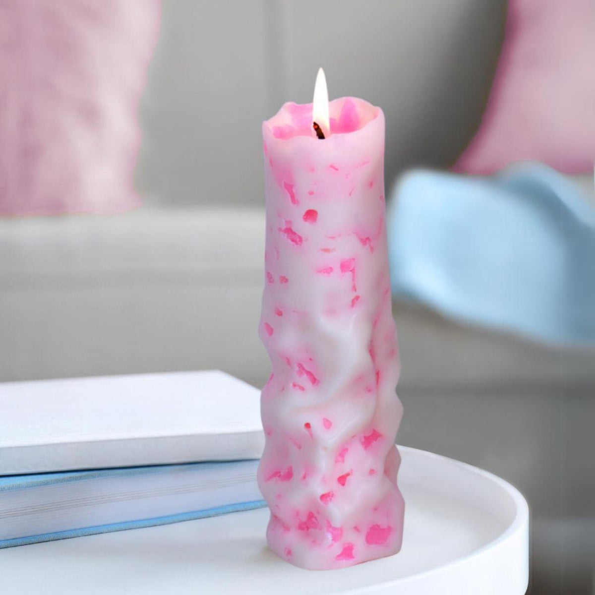 Neon Terrazzo Candles