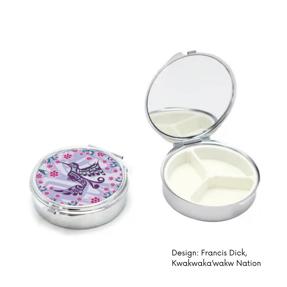 Pill Box w/ Contemporary Indigenous Design