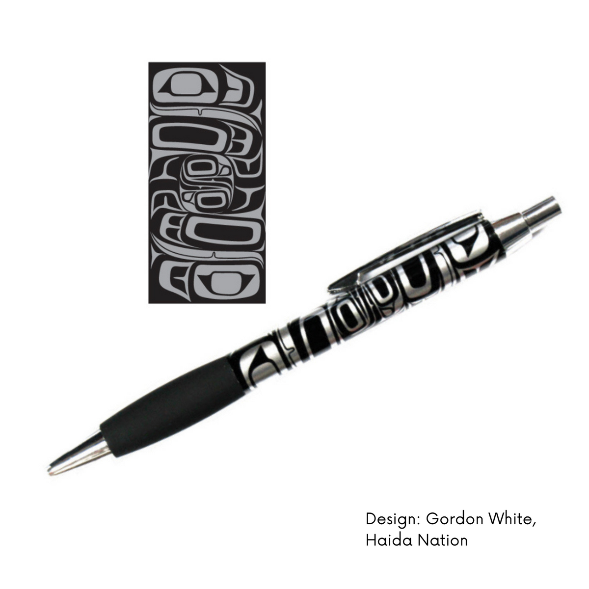 Pen w/ Contemporary Indigenous Design
