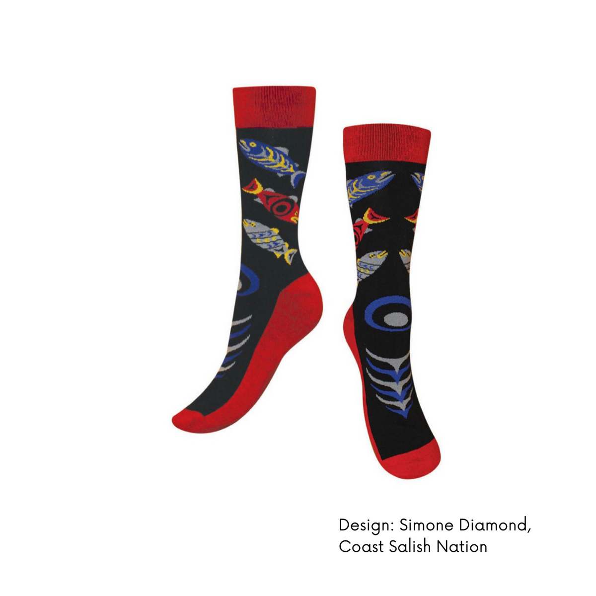Socks w/ Contemporary Indigenous Design