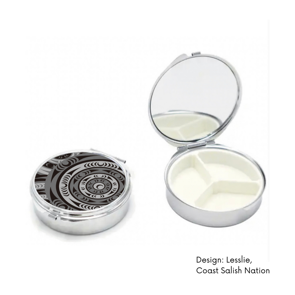 Pill Box w/ Contemporary Indigenous Design