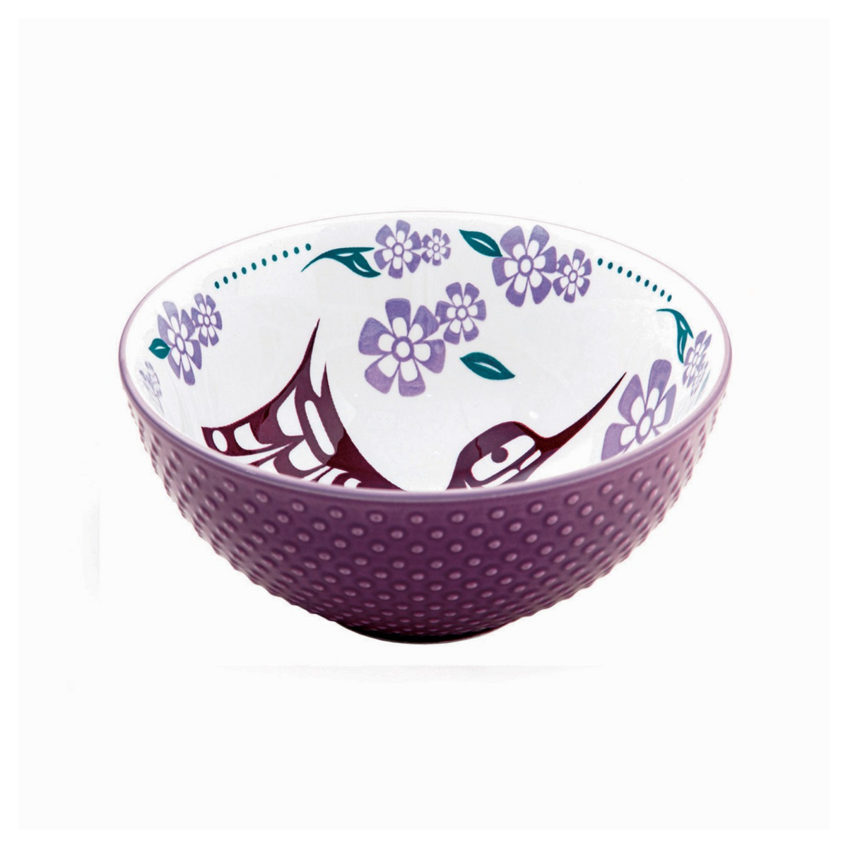 Art Bowls w/ Contemporary Indigenous Design (set of 2)