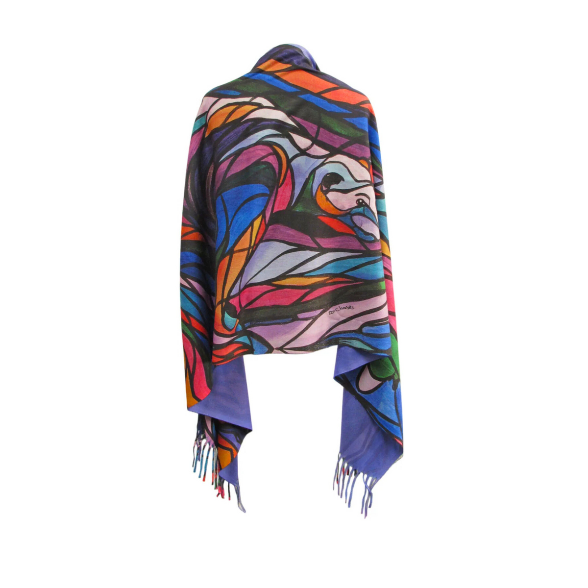 Eco Shawl w/ Contemporary Indigenous Design