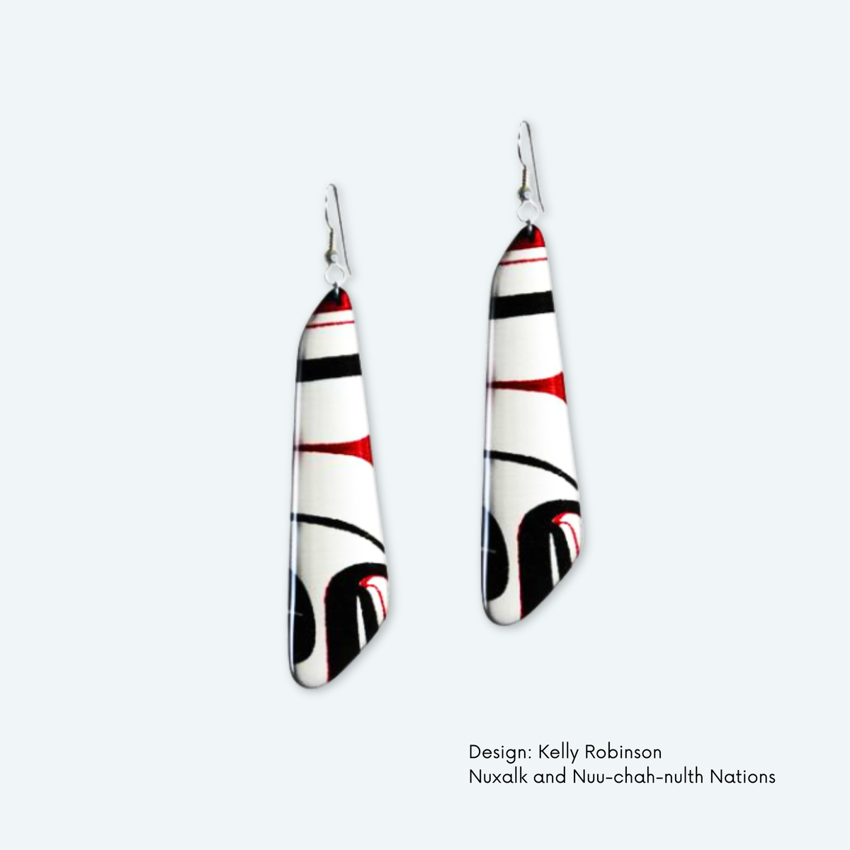 Silk Inspiration Trapezoid Earrings