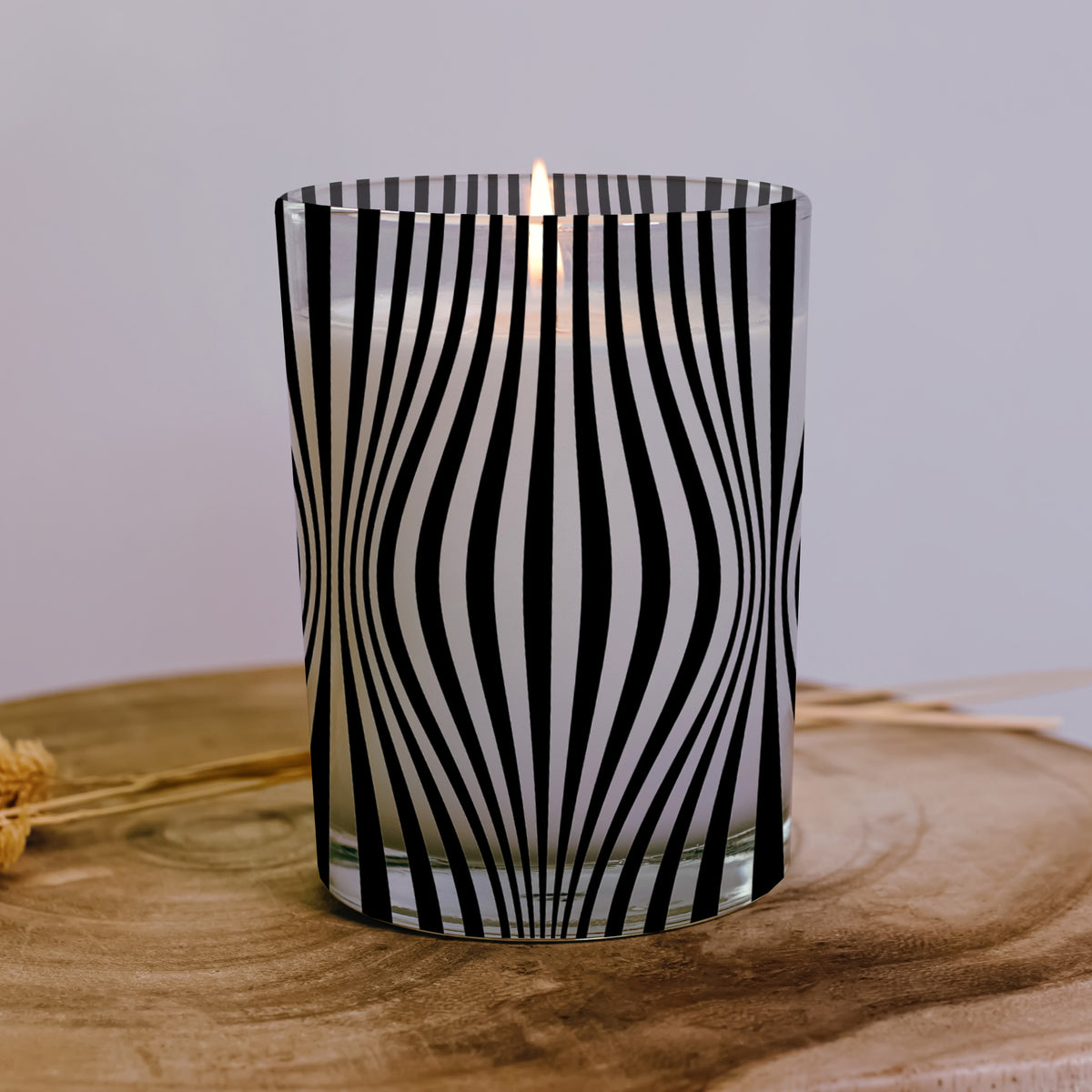 The Op Art Scented Candle