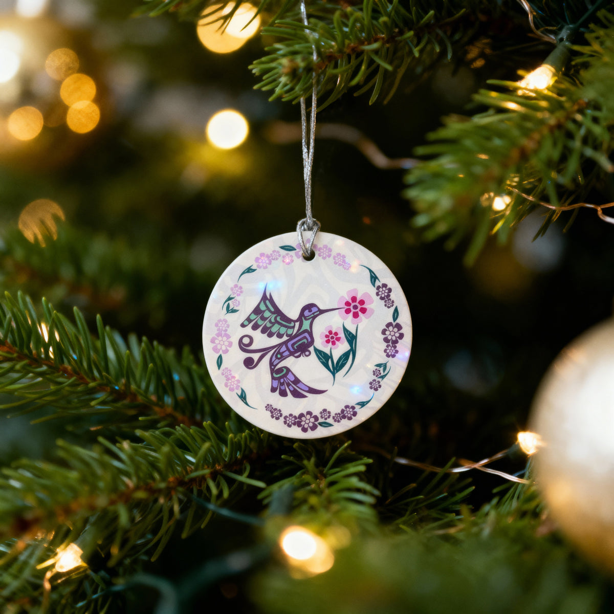 Ceramic Ornaments w/ Contemporary Indigenous Design