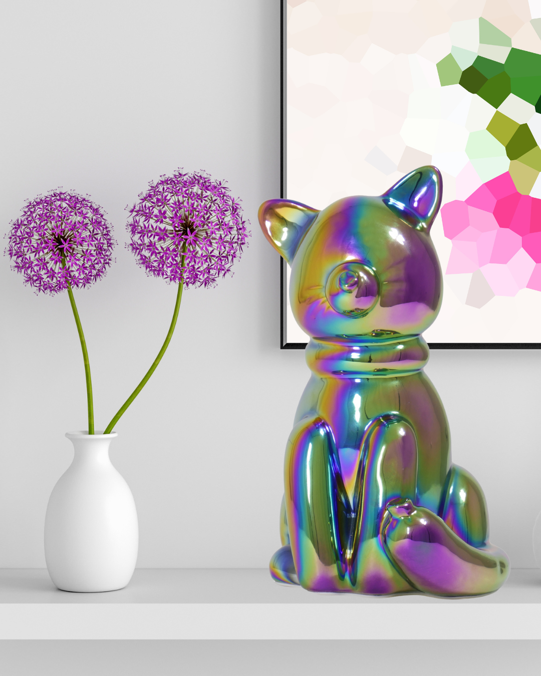 Balloon Money Bank - Cat