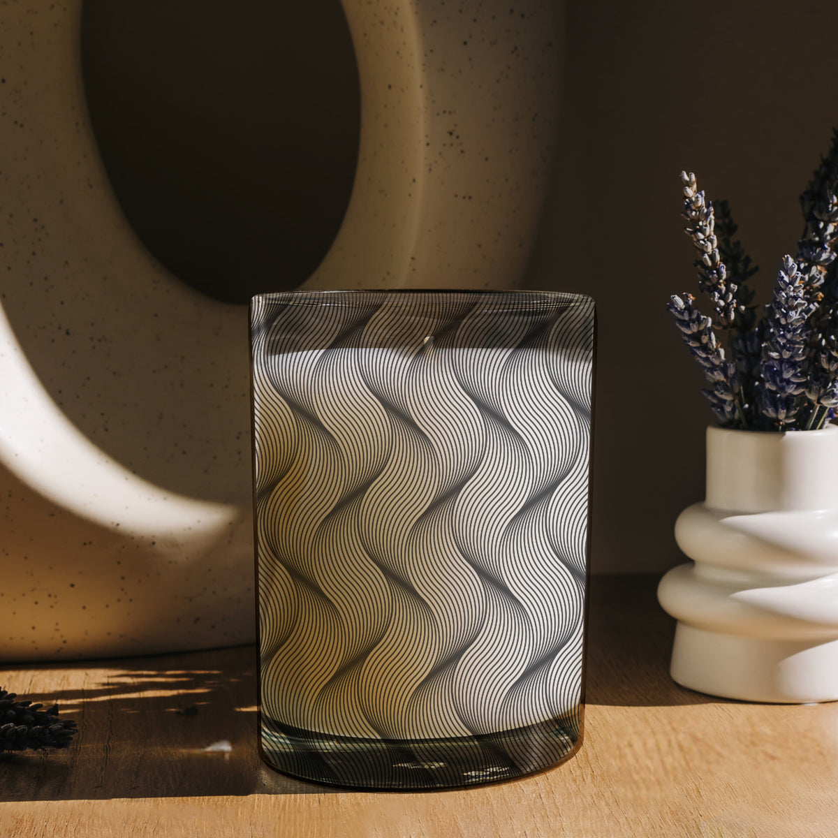 The Op Art Scented Candle