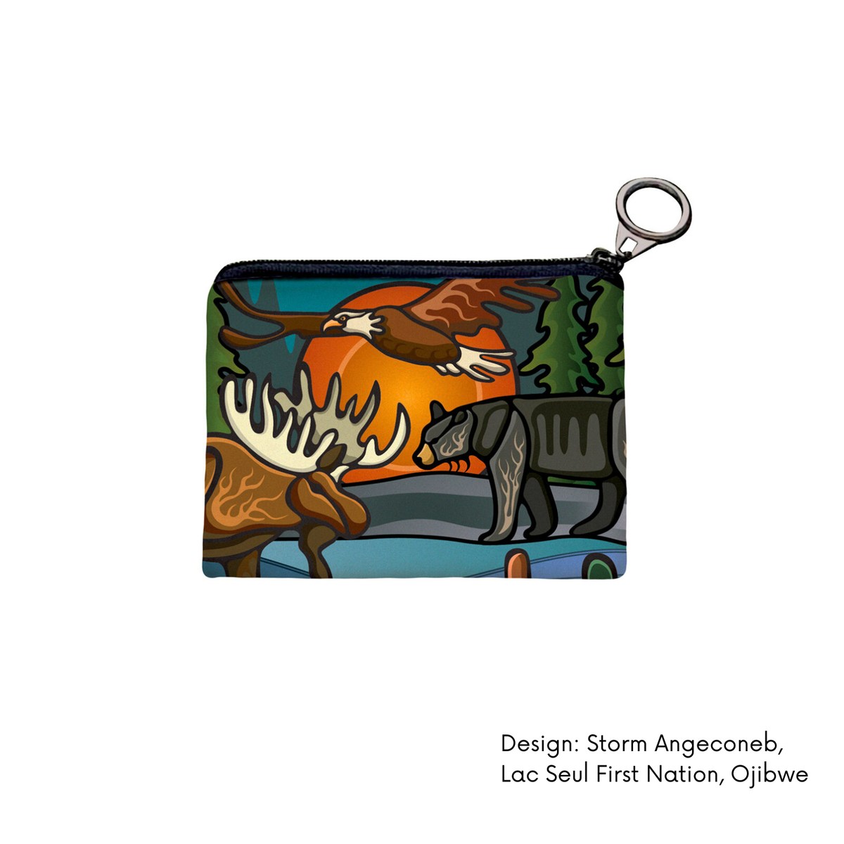 Coin Purses w/ Contemporary Indigenous  Design