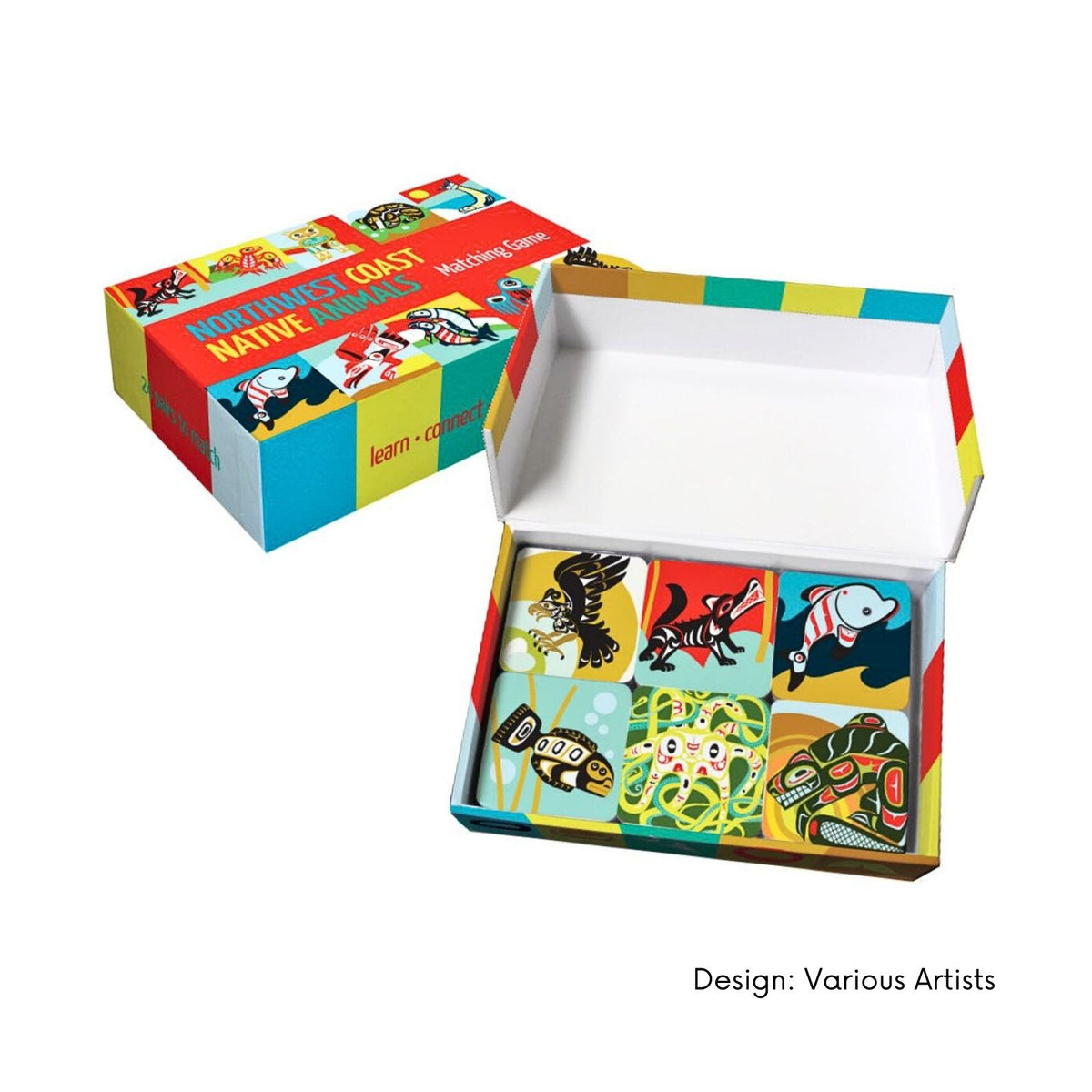 Animal Matching Game w/ Contemporary Indigenous Design