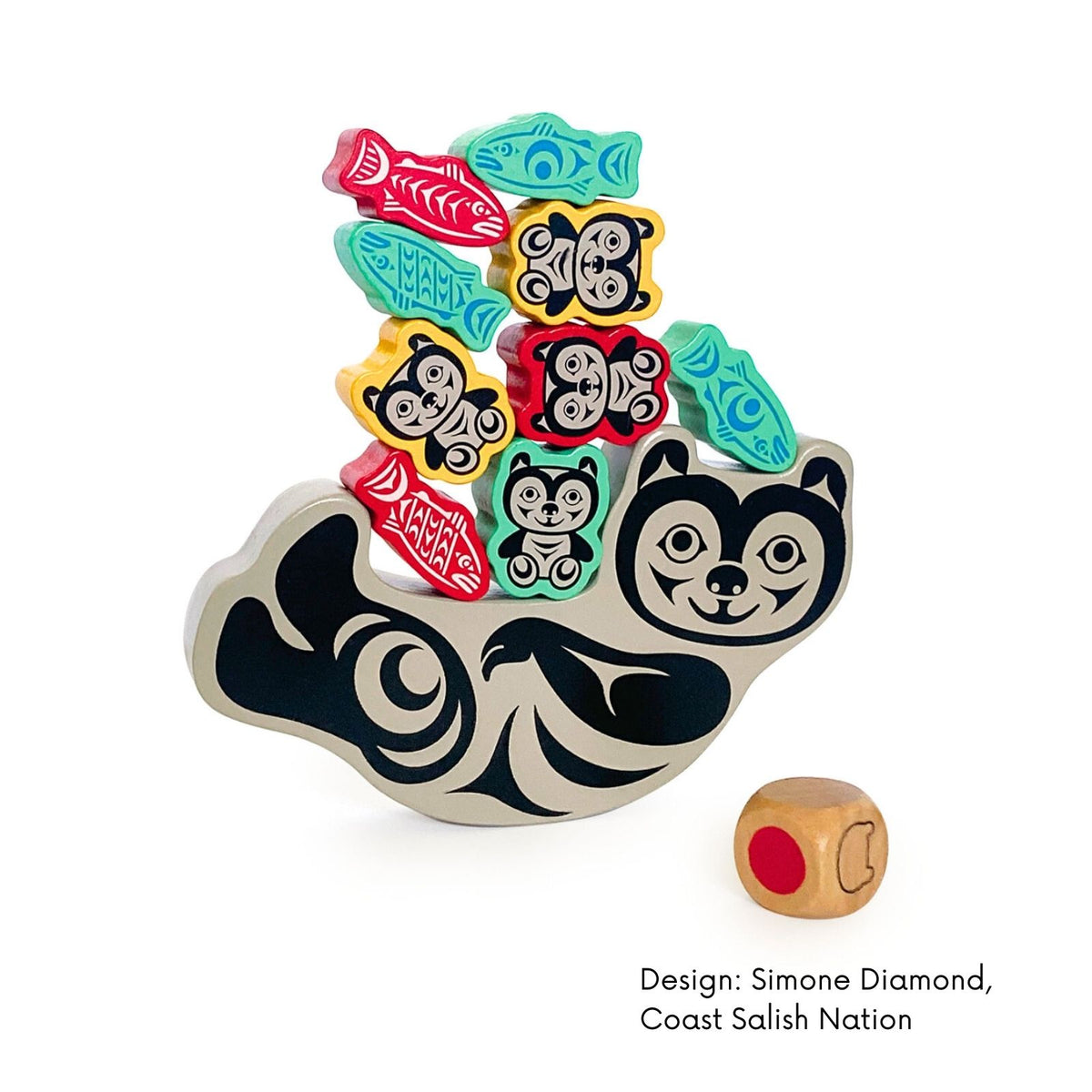 Balancing Game w/Contemporary Indigenous Design