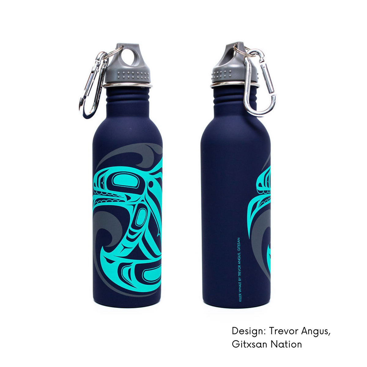 Water Bottle w/ Contemporary Indigenous Design (25 oz)