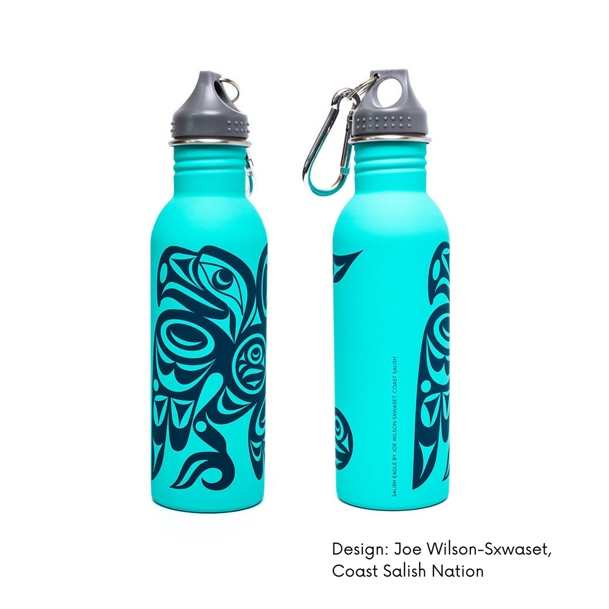 Water Bottle w/ Contemporary Indigenous Design (25 oz)