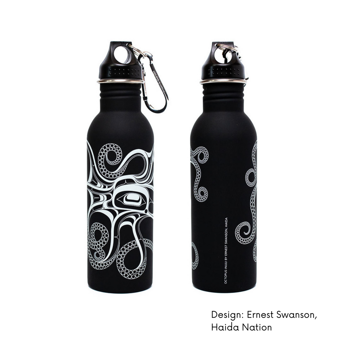 Water Bottle w/ Contemporary Indigenous Design (25 oz)