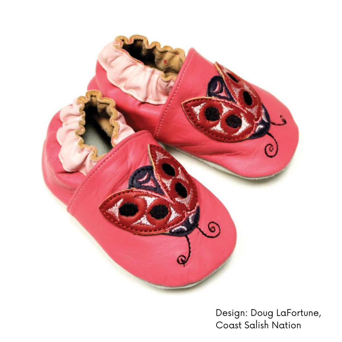 Baby Shoes w/ Contemporary Indigenous  Design