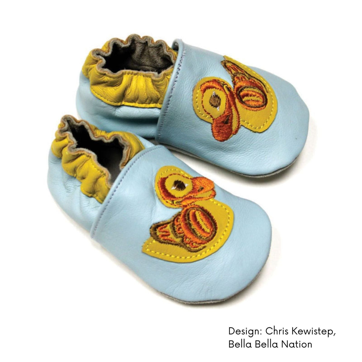 Baby Shoes w/ Contemporary Indigenous  Design