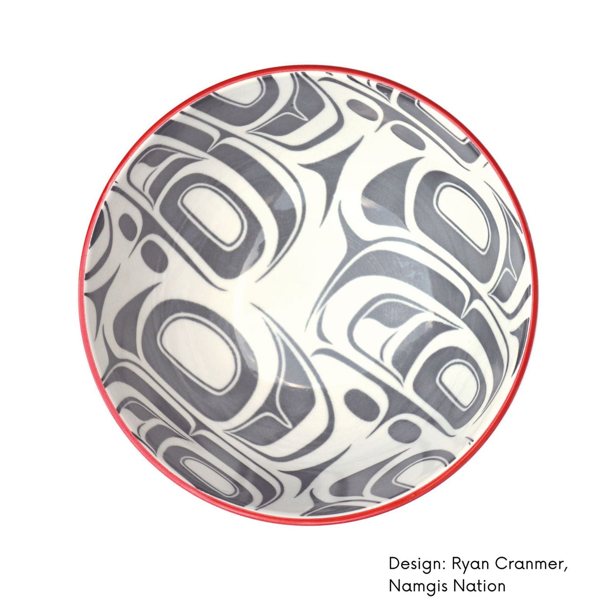 Art Bowls w/ Contemporary Indigenous Design (set of 2)