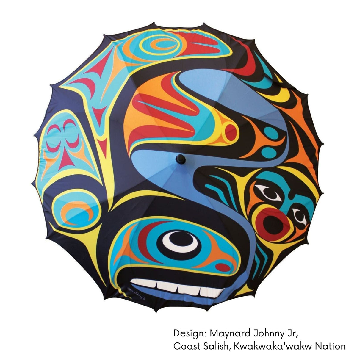 Pacific Umbrella w/ Contemporary Indigenous Design