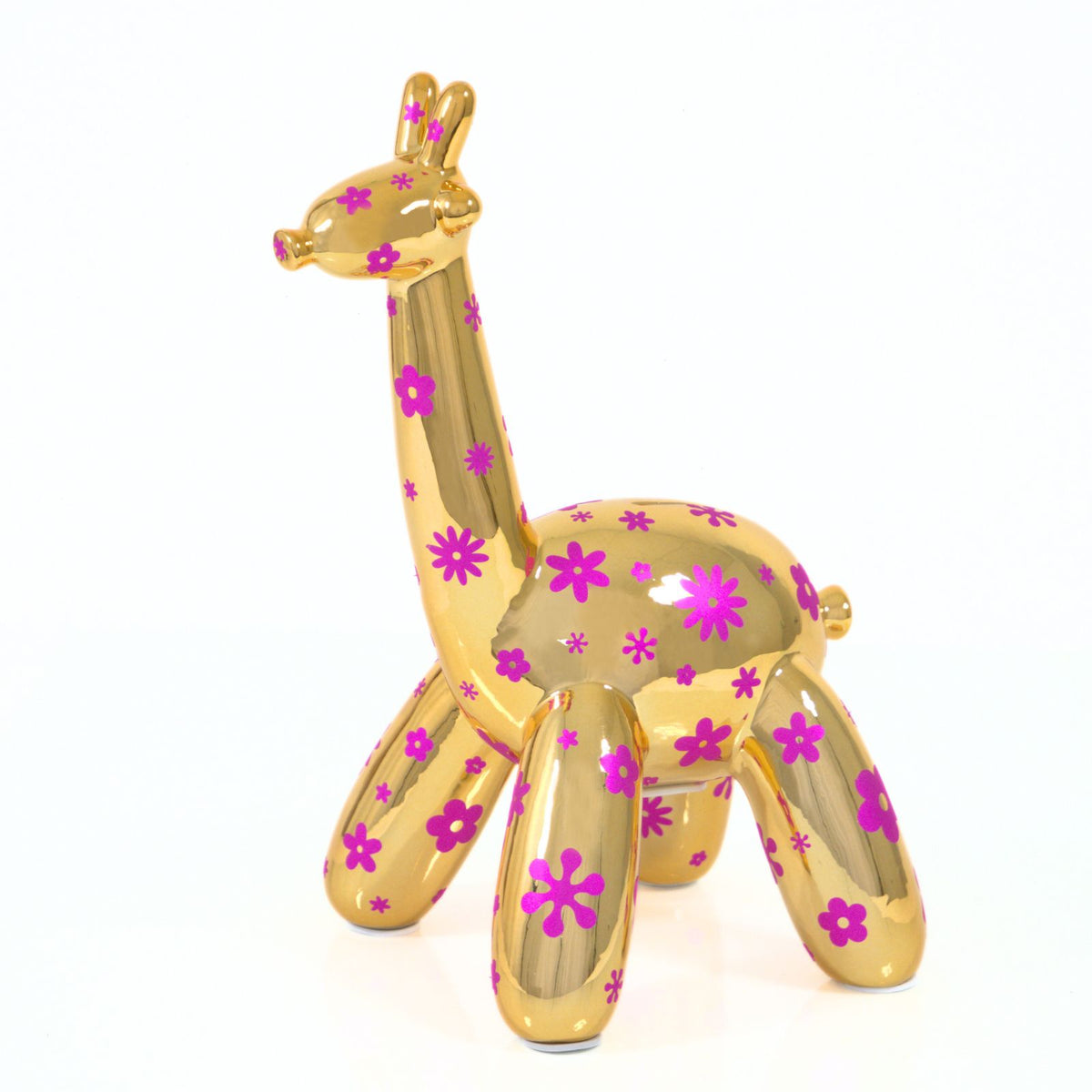 Balloon Money Bank Giraffe w/Decorations