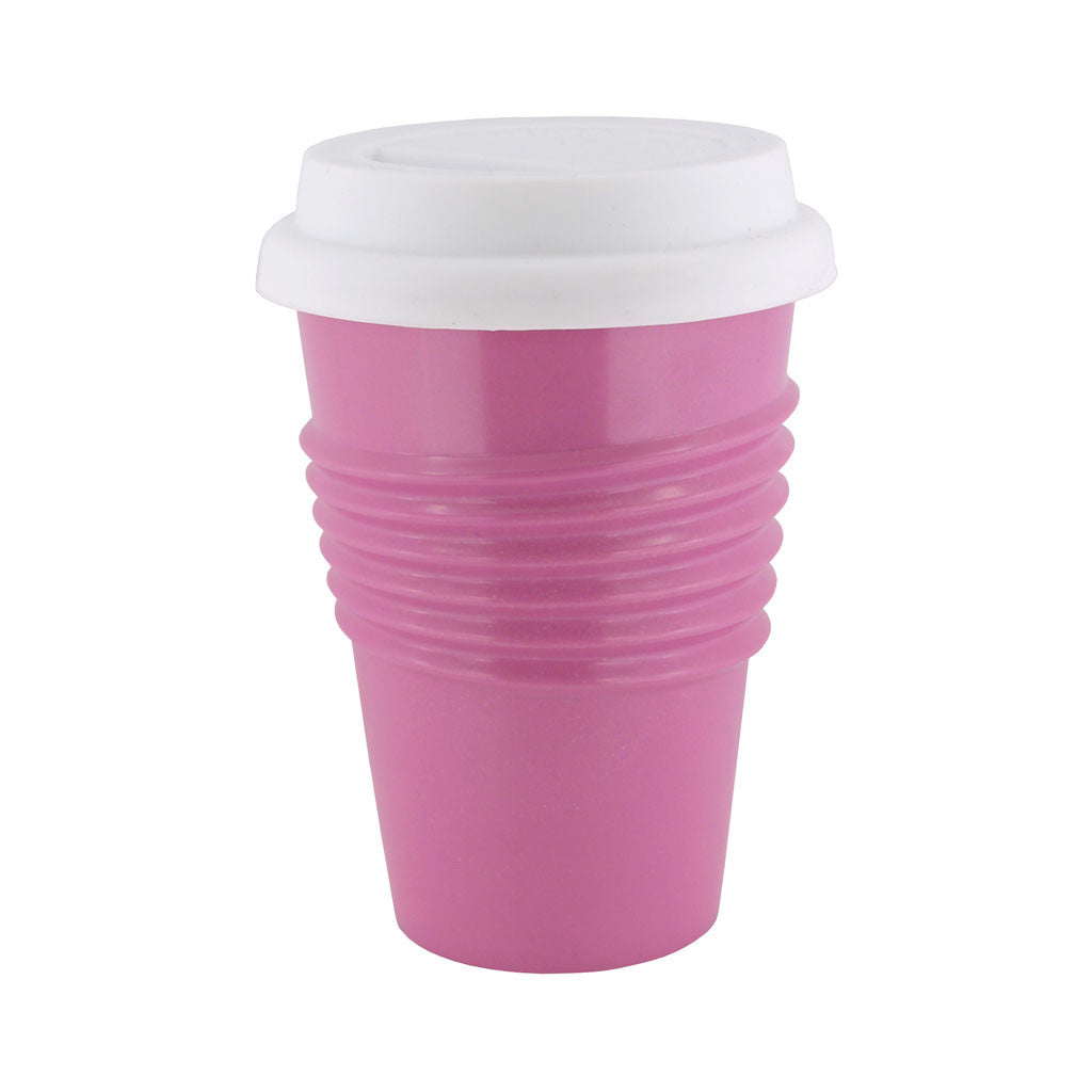 bamboo coffee cup with lid Bamboo Fiber Mug - Made By Humans 2