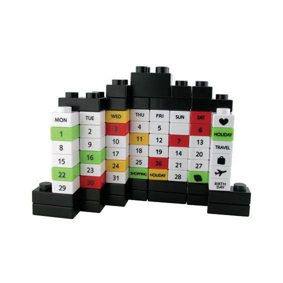 Made By Humans Perpetual Puzzle Calendar design variation